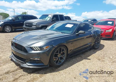 2017 Ford Mustang Gt Premium из США, поврежденный, VIN 1FA6P8CF9H5343558